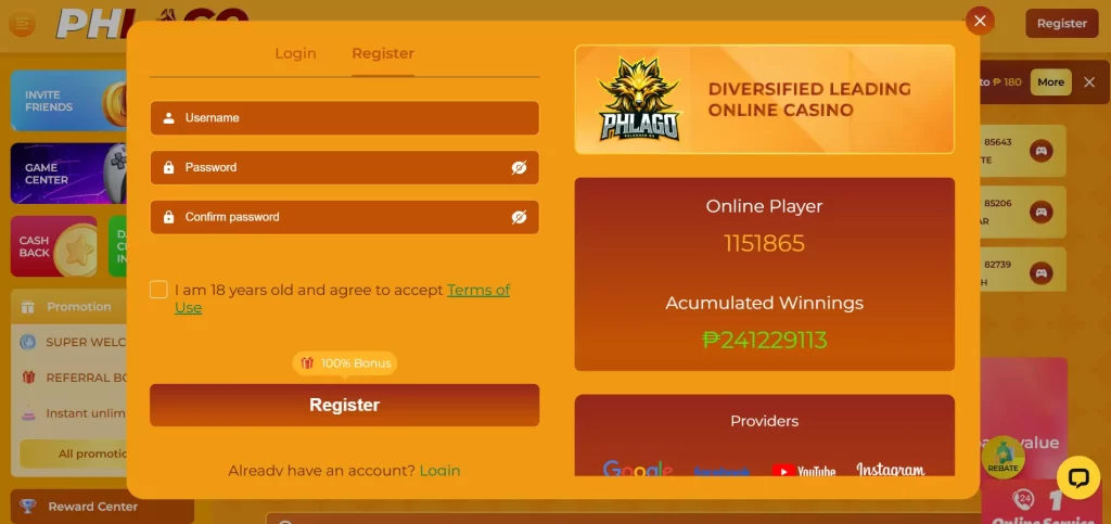 Phlago Register Guide